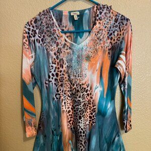 REBA small multicolor top -